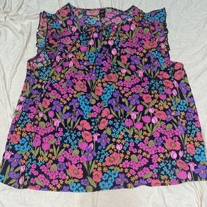 Floral Sleeveless Tank